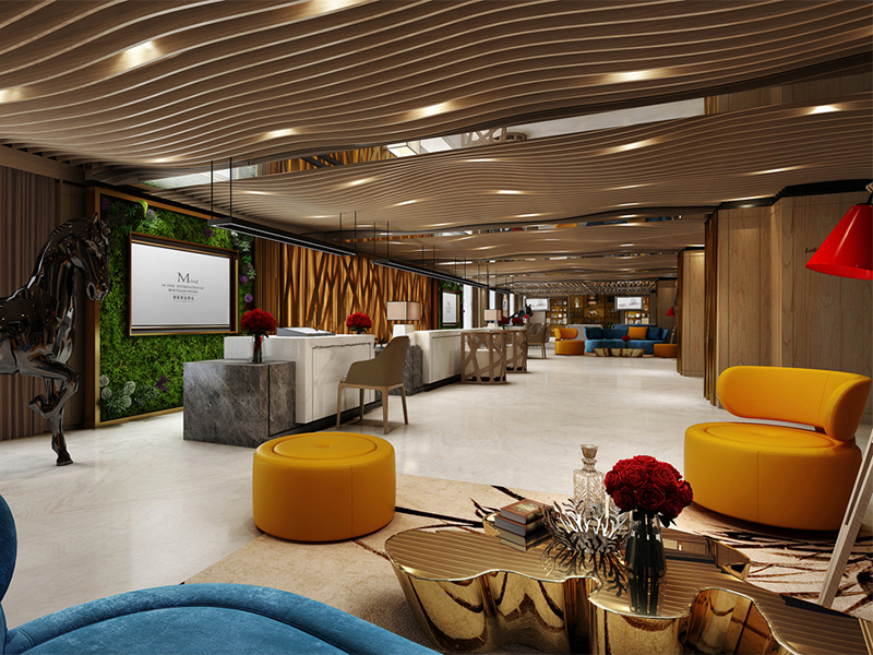 成都M酒店裝修效果圖